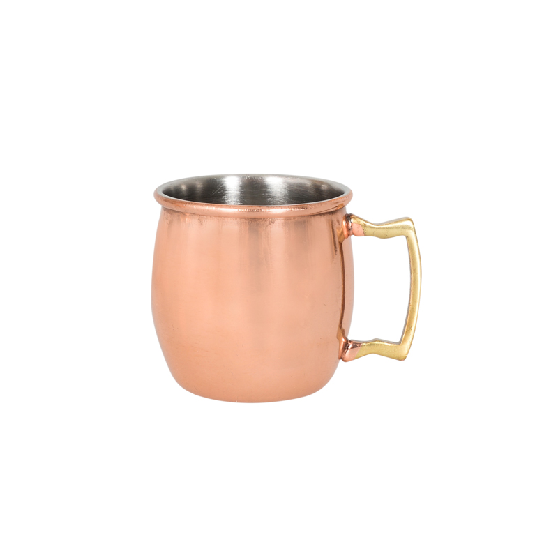 4 mini mugs 'Moscow Mule' col.cuivre en inox L'Incroyable